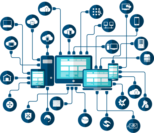 web development illustration
